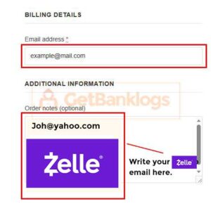 Zelle Transfer instructions